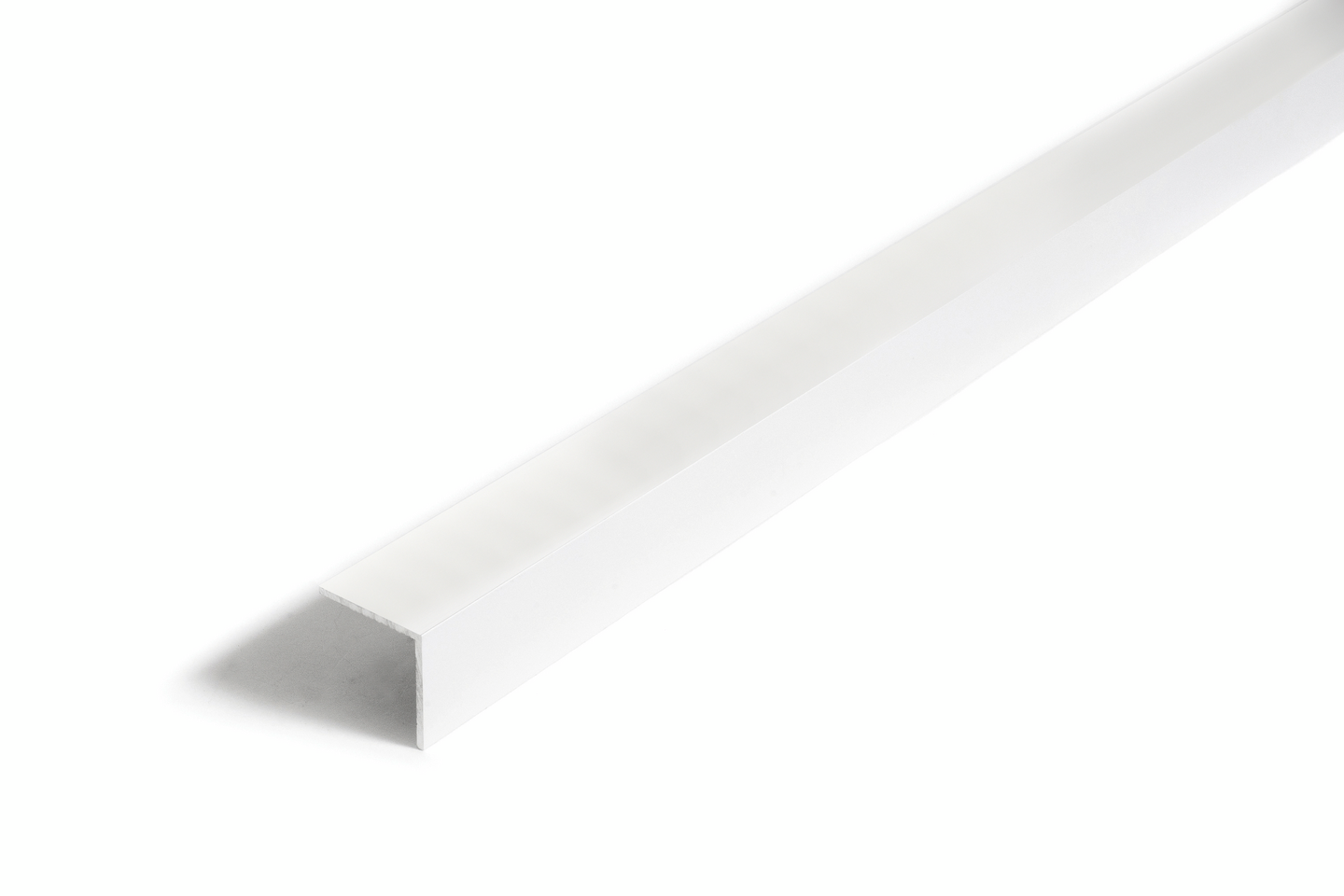 Kulmalista 15x15x1mm 1m alumiini valkoinen L2 W1
