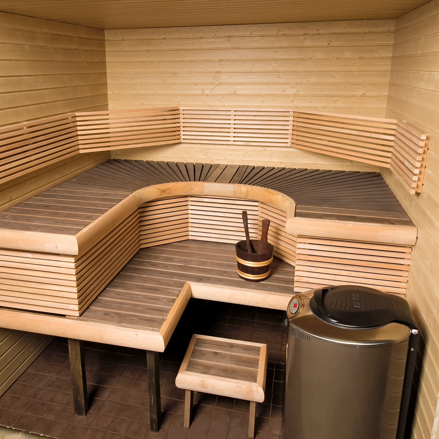 Saunapaneeli Cello 14x95x3600 STP TK saunasuojattu kirkas