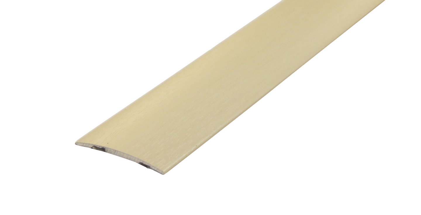 Saumalista tarra 38mm 2,7m alumiini valkoinen tammi B2 WO 270