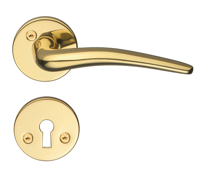 Sisäovenpainike Beslagsboden Spar B284PNS kiiltävä messinki