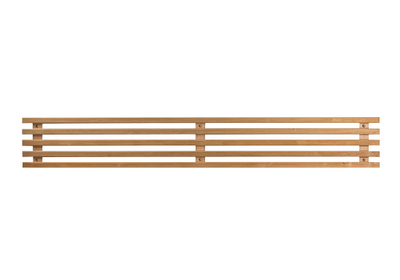 Selkänojan kulma Thermory 28x400x850 leppä