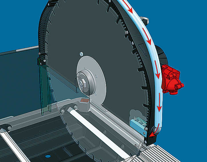 Tiilisaha Expert 600S 400V ~ 600x25,4 mm