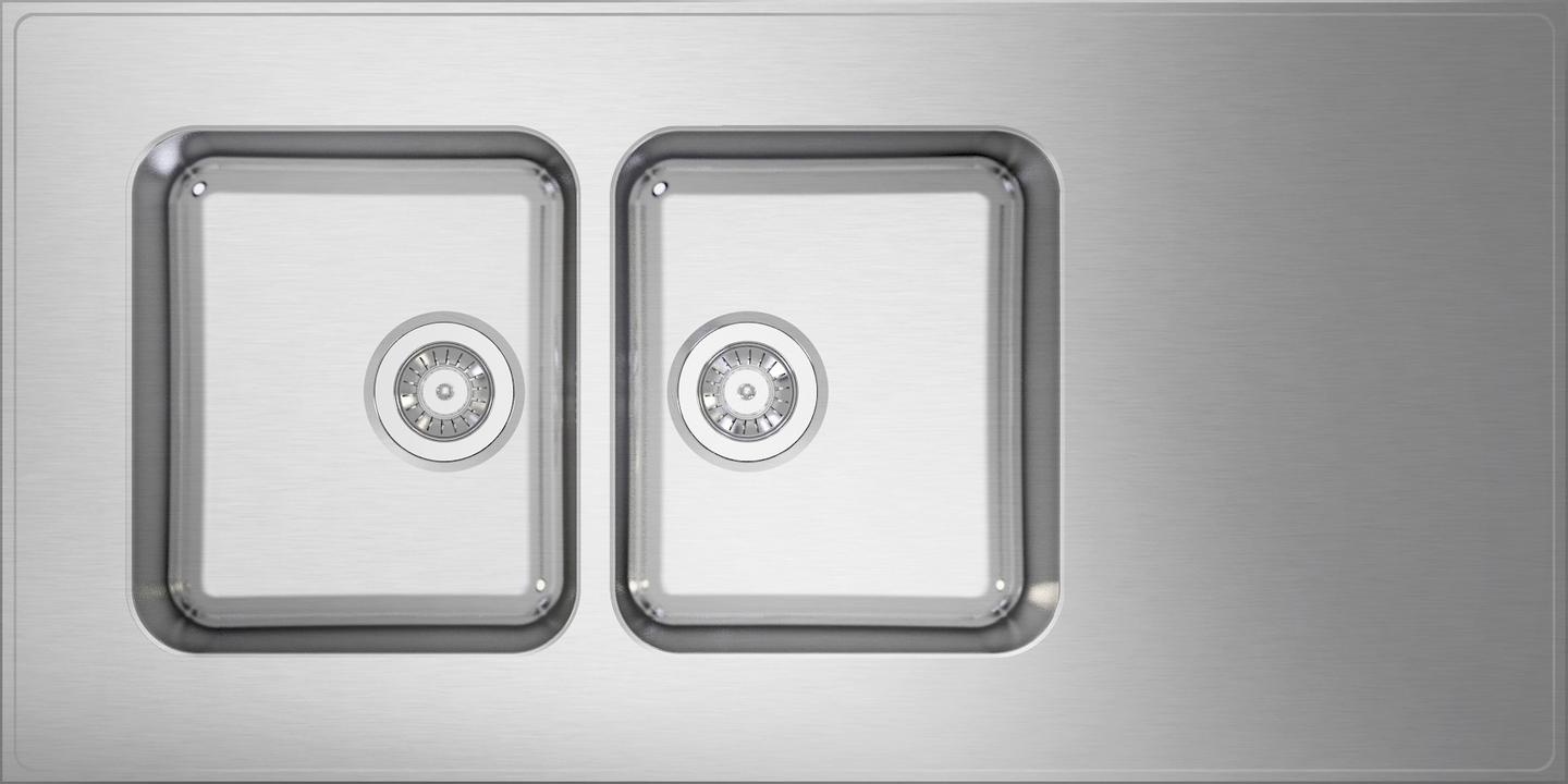 Pesupöytä Stala A1200 A-seitsikko 1200mm