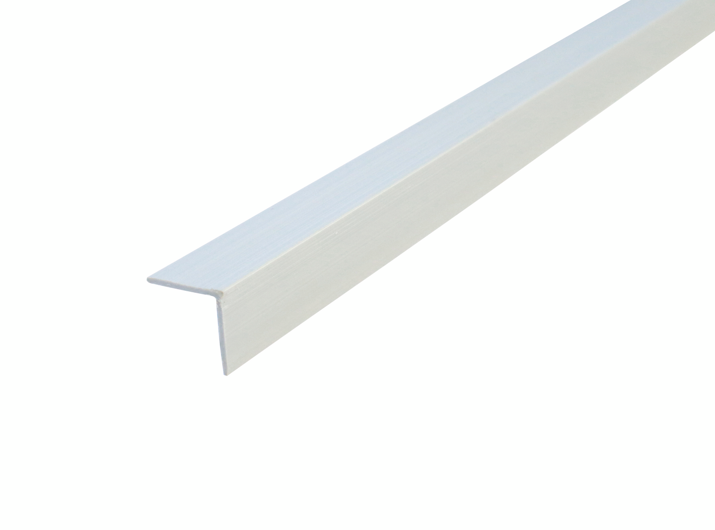 Kulmasuojalista 15x15x0,9mm 2,7m muovia vaaleanharmaa NU 15-412