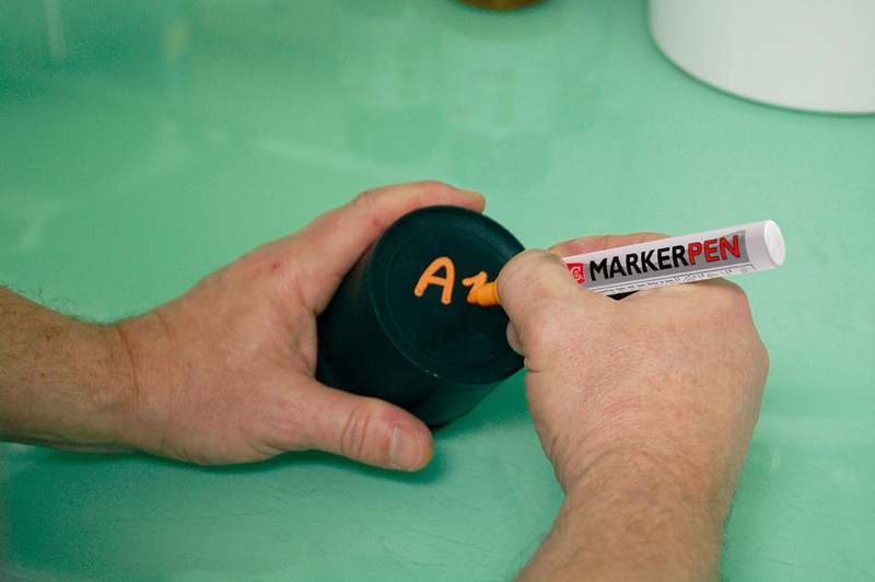 Merkkauskynä CRC sininen