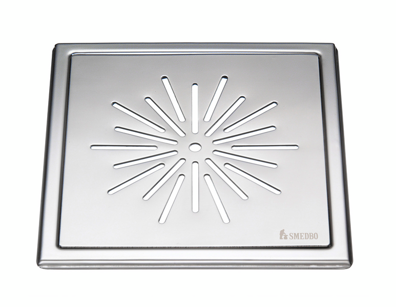 Lattiakaivonkansi Smedbo Outline FK500 kiillotettu rst