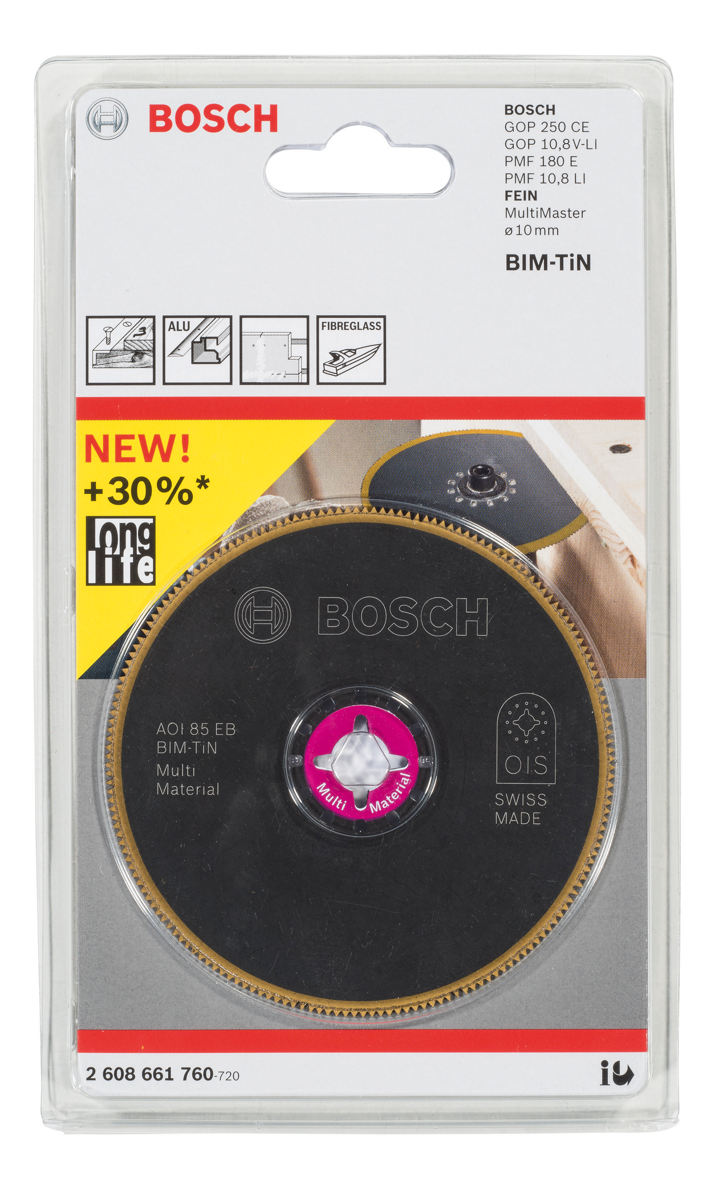 SÅGBLAD AOI85EB BIMTIN RUND 85 MULTISLIP BOSCH