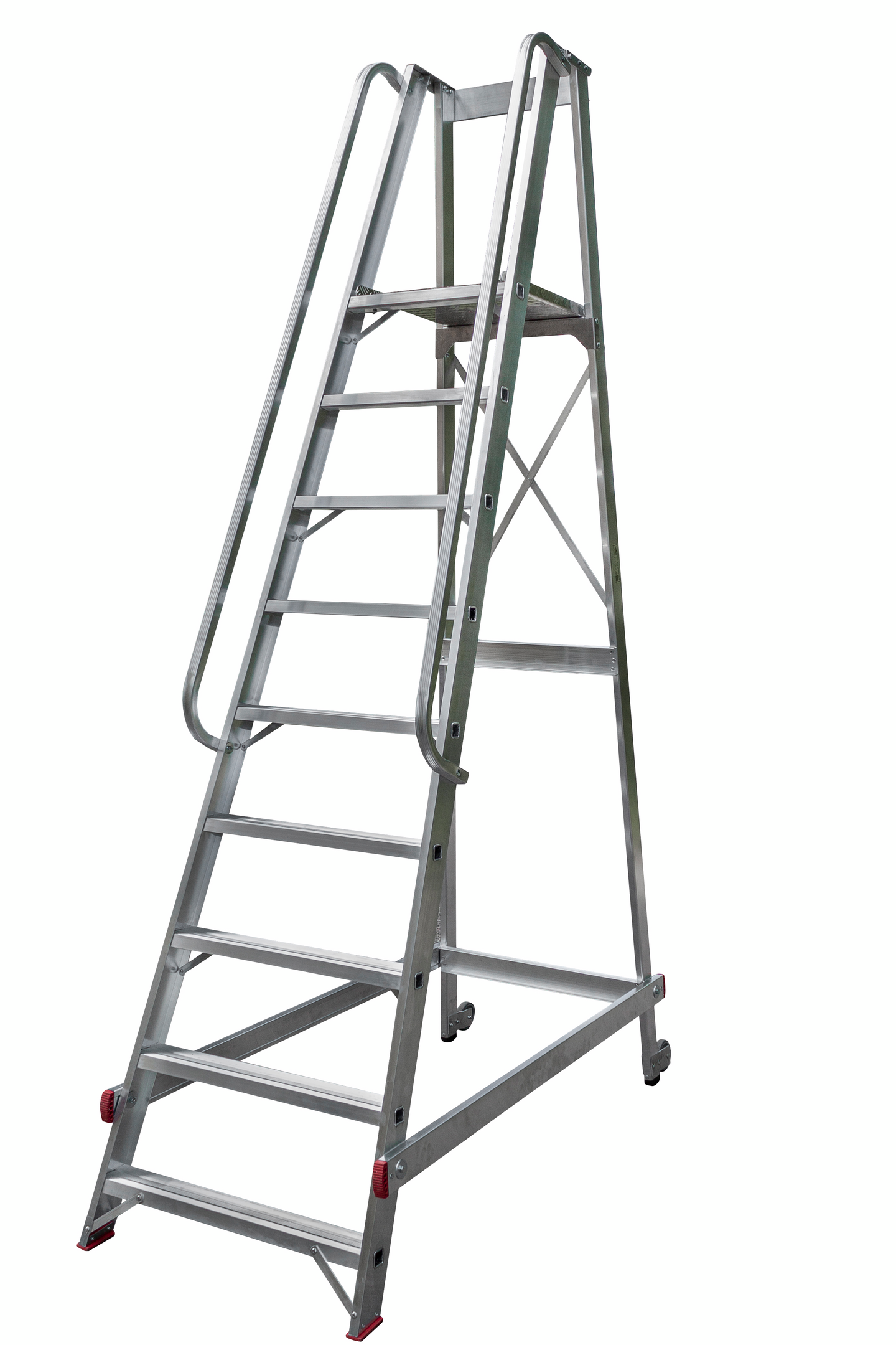 Varastotikas Tikli kaiteellinen 9-askelmainen