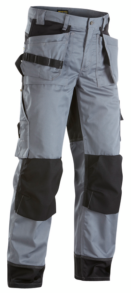 Lattia-asentajan riipputaskuhousut Blåkläder 150418609499 harmaa/musta