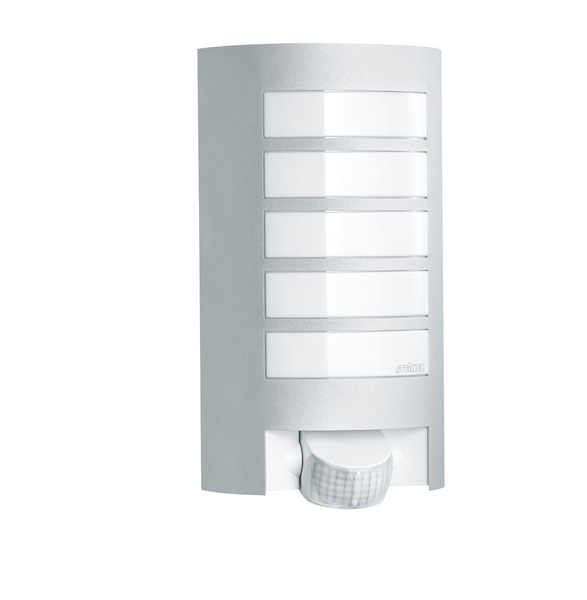 Tunnistinvalaisin STEINEL L12 60W E27 hopea/alumiini