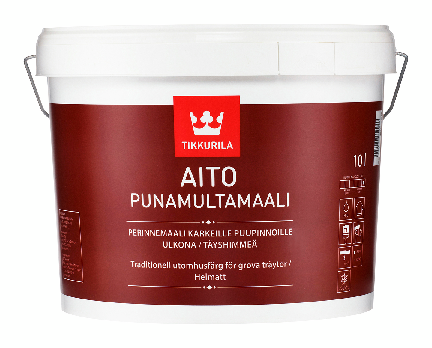 Aito punamultamaali 10l - K-Rauta