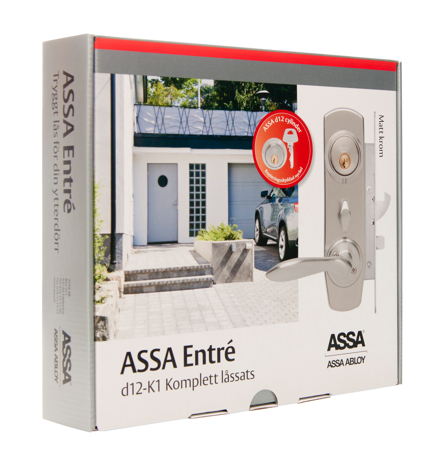 LÅSSATS ASSA ENTRÉ MCH KOMPLETT