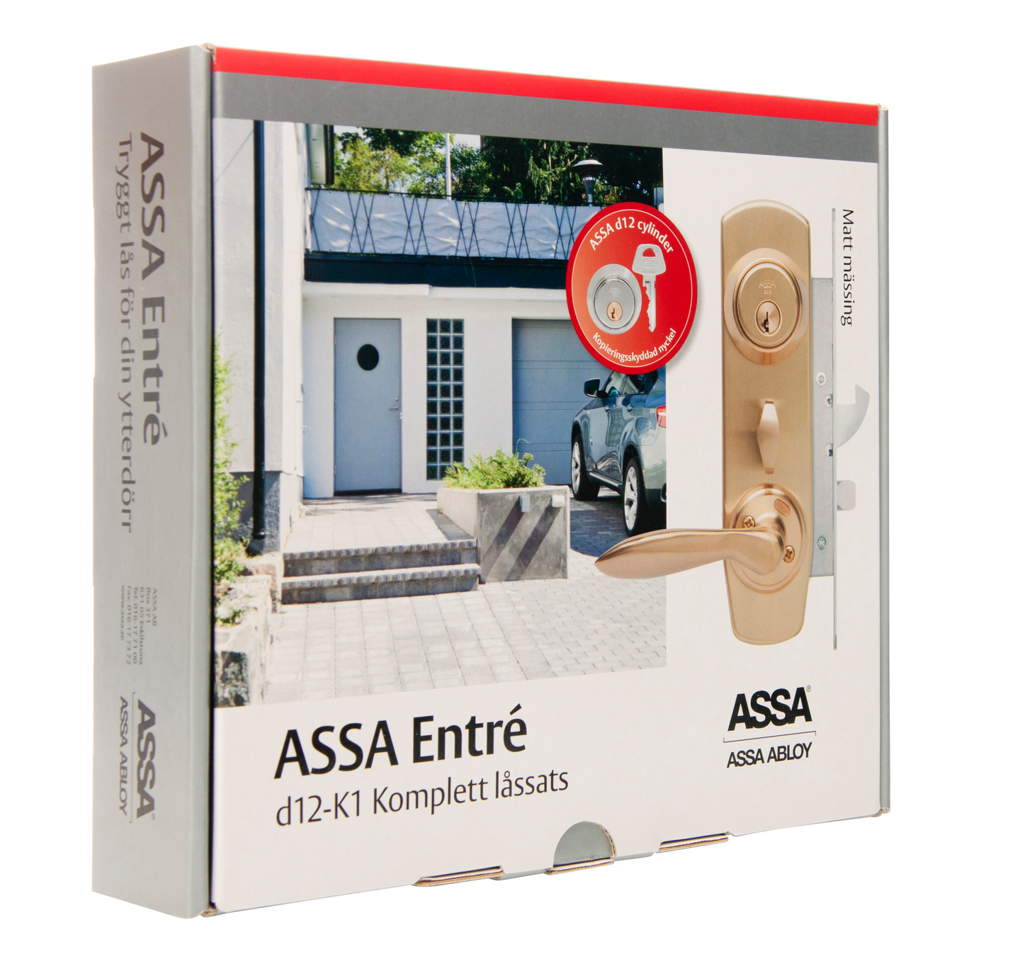 LÅSSATS ASSA ENTRÉ MP KOMPLETT