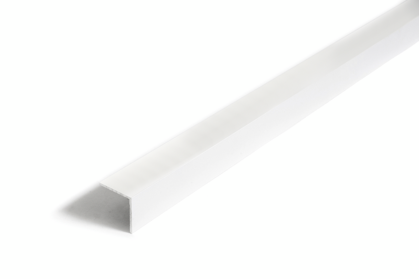 Kulmalista 15x15x1mm 2m alumiini valkoinen L2 W2
