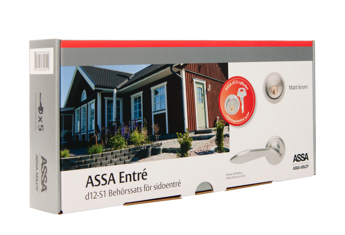 BEHÖRSSATS SIDOENTRE MATTKROM ASSA D12 1956