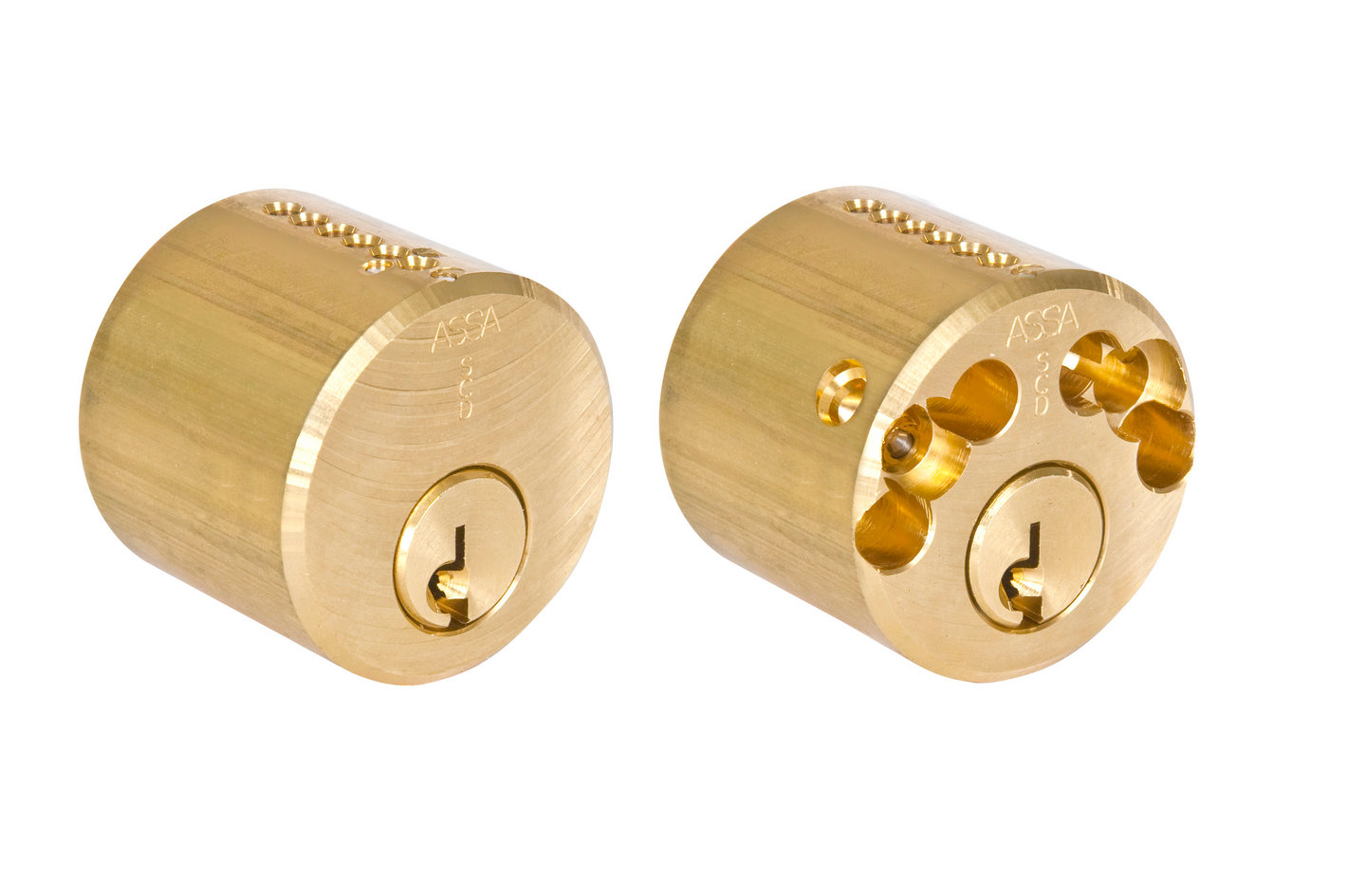 CYLINDER RUND 1212 DUBBEL ASSA 3 NYCKLAR