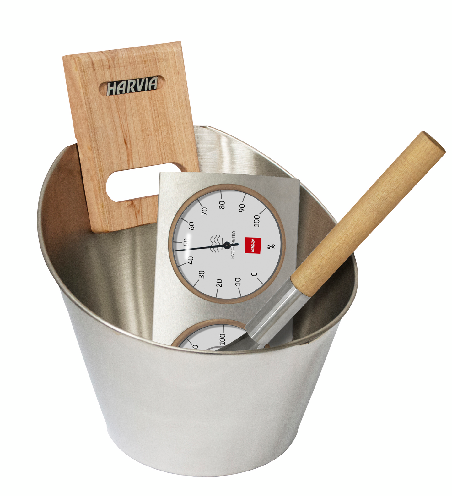 BASTUSET HARVIA ROSTFRITT STÅL