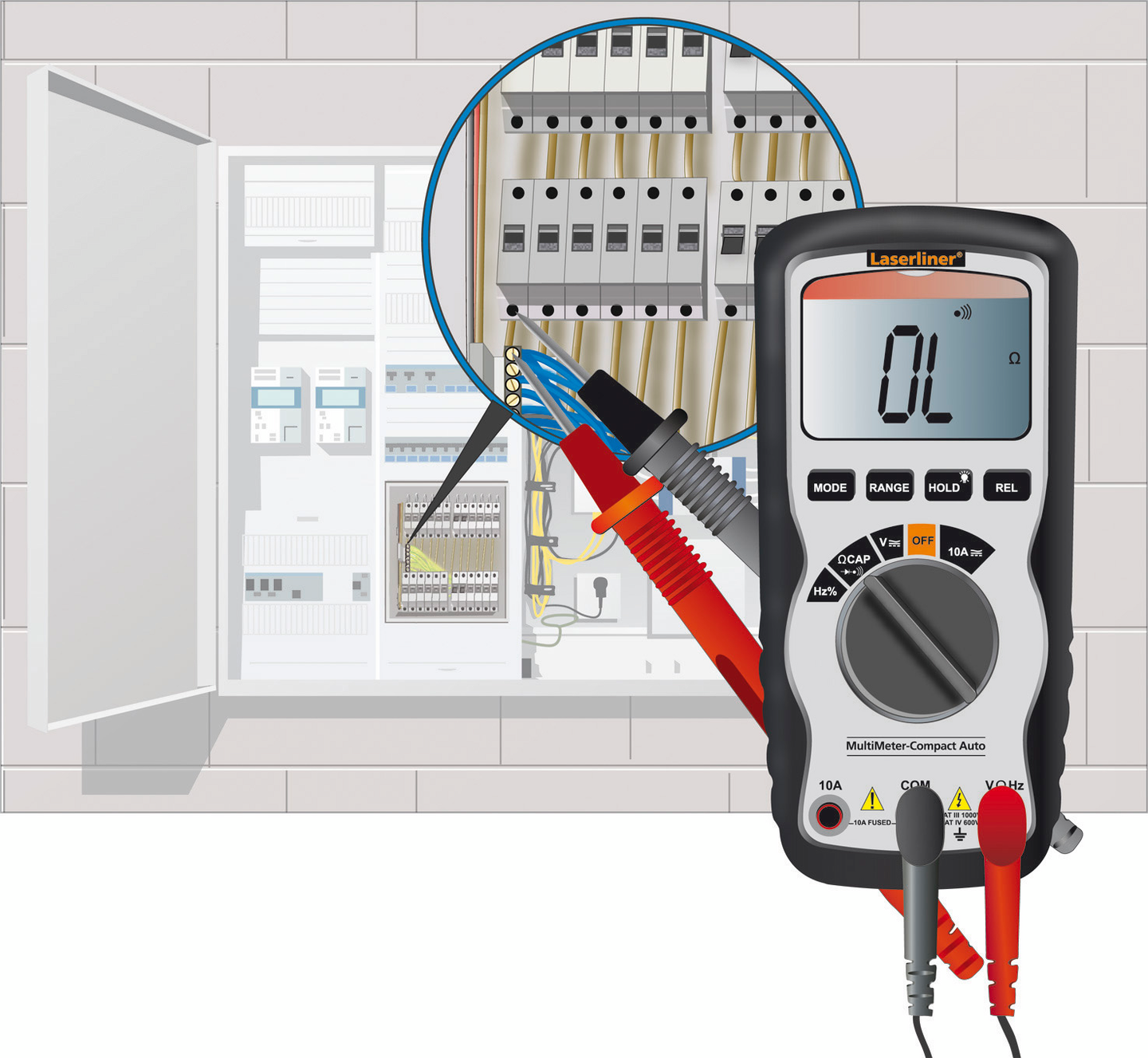 Yleismittari Laserliner Multimeter Compact