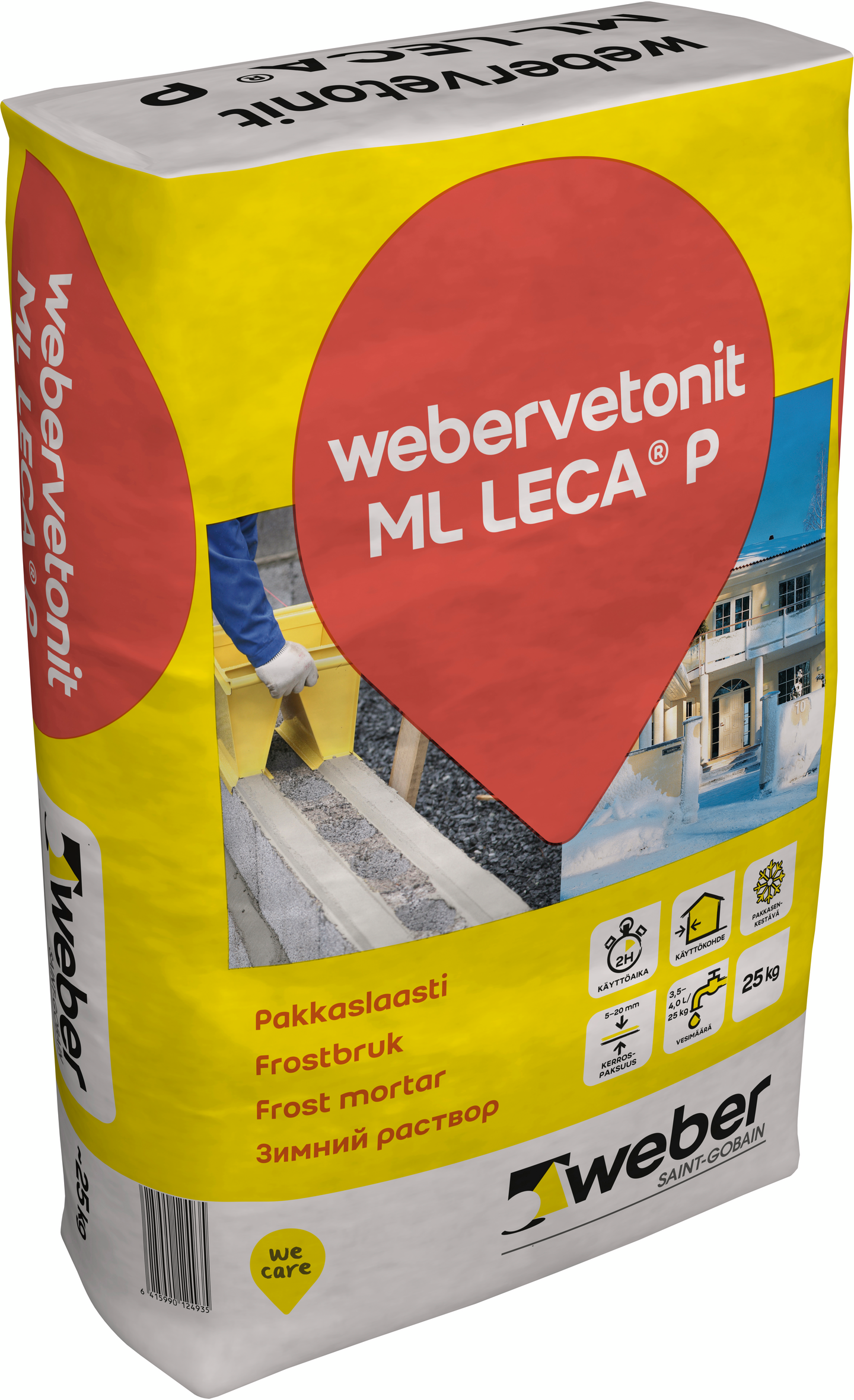 Pakkaslaasti Weber ML Leca P 25kg