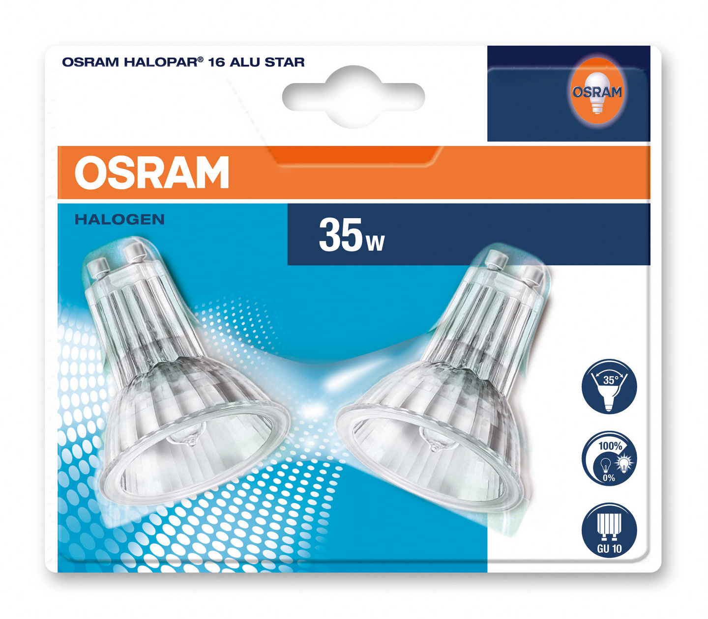 Osram halopar 16 35w deals 65821 fl