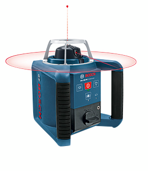 Pyörivä laser Bosch GRL 300 HV + LR1 + RC1