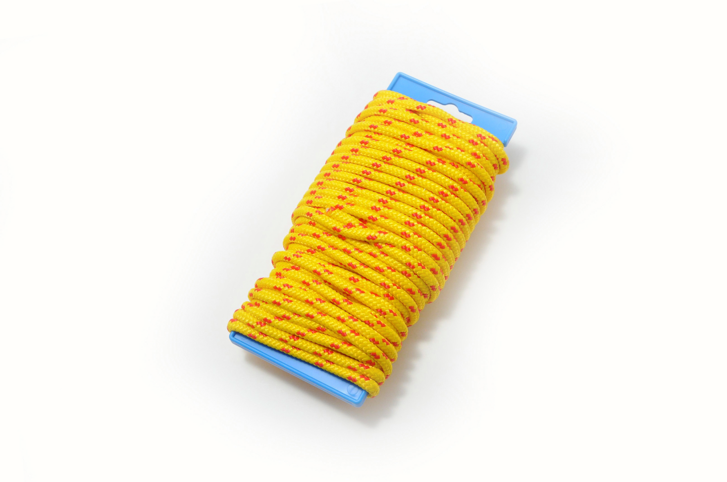 Köysi PÖSAMO polypropeeni 6mm 20m palmikoitu keltapunainen