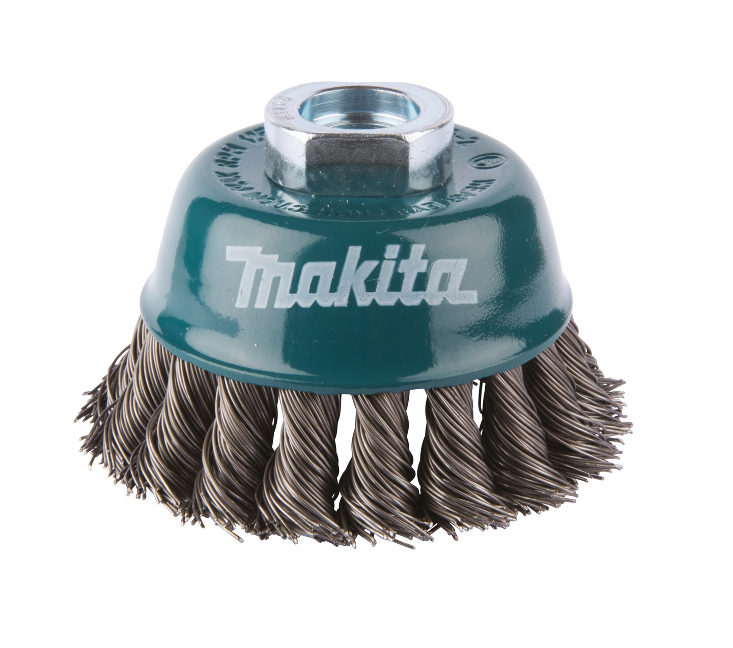 Teräsharja Makita 75mm x M14 kuppiharja viistetty