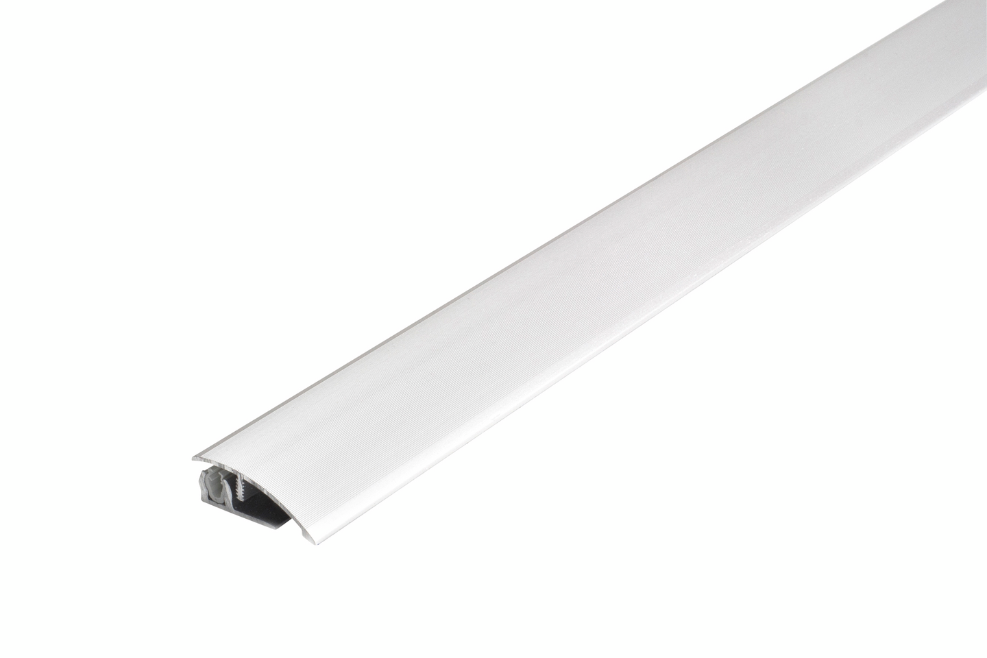 Eritasolista alakiskolla 45mm hopea-anodisoitu tasoero 7-18mm 900mm