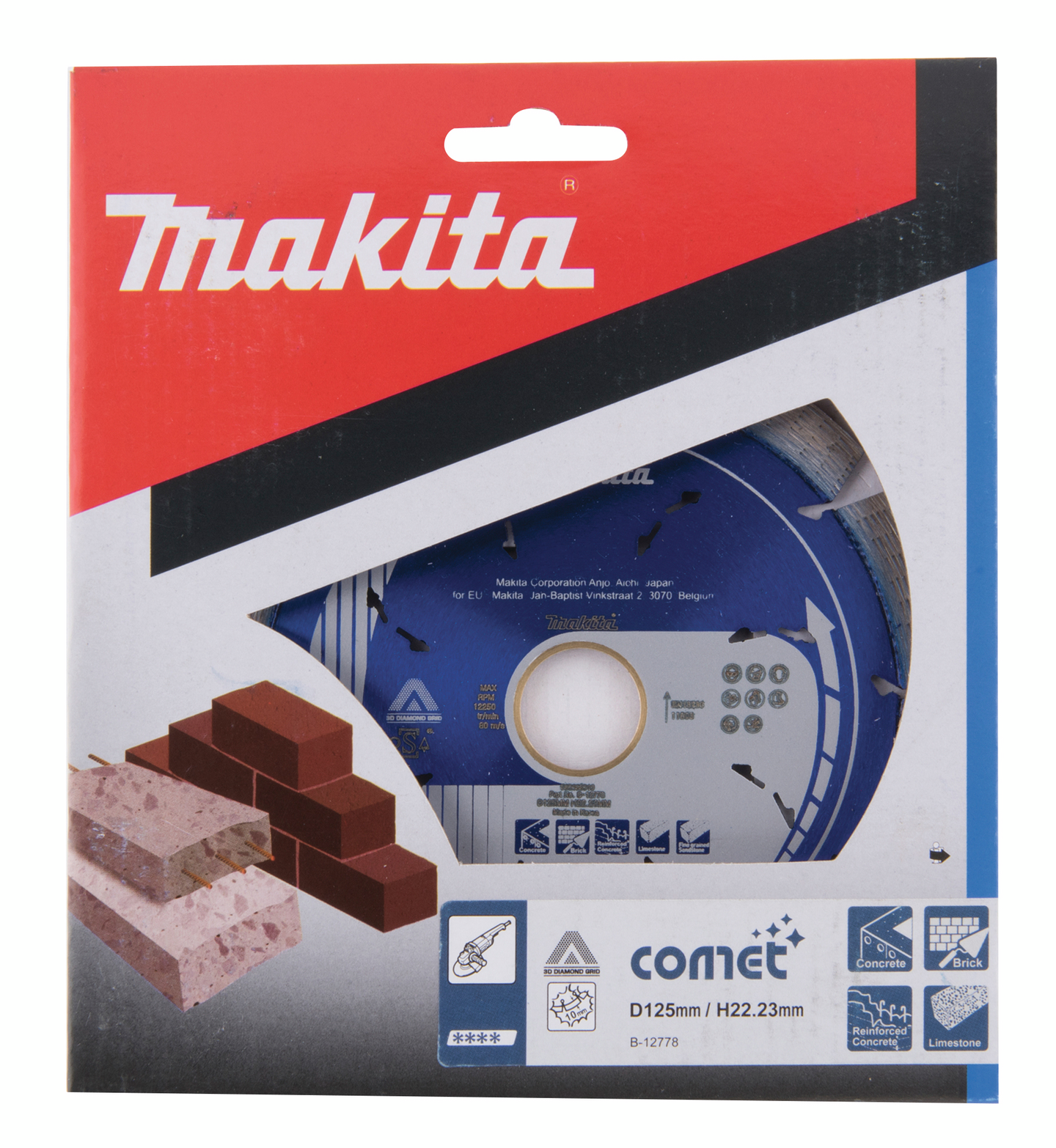 Timanttilaikka Makita Comet 125x22,23mm