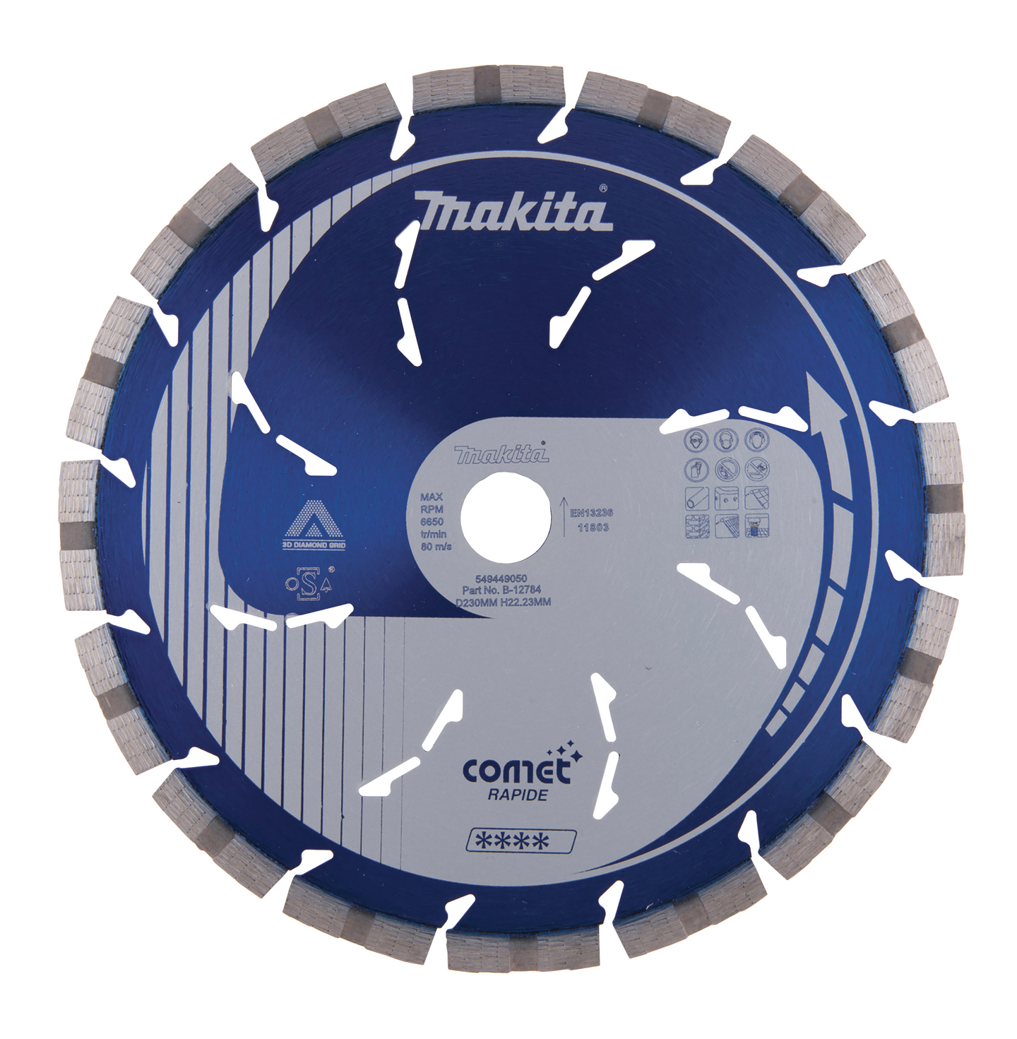 Timanttilaikka Makita Comet 230x22,23mm