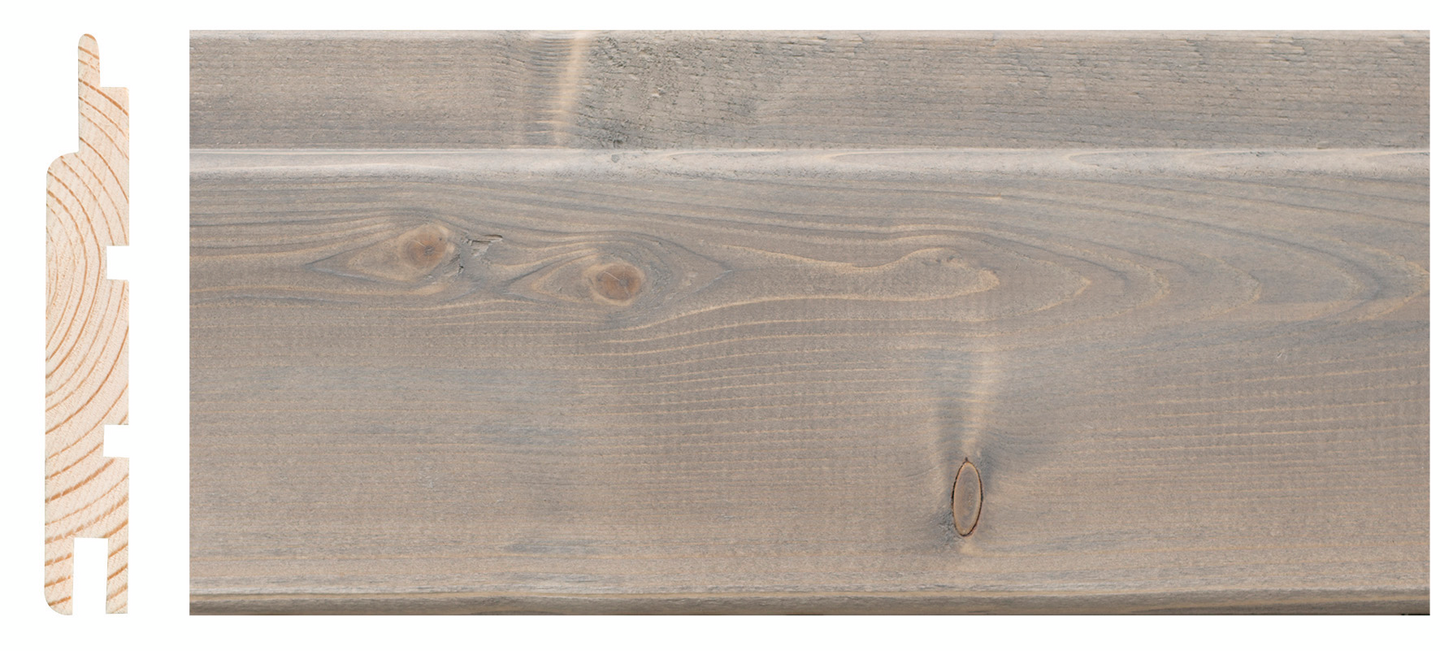 Saunapaneeli Cello 14x95x3600 STP TK saunasuojattu harmaa