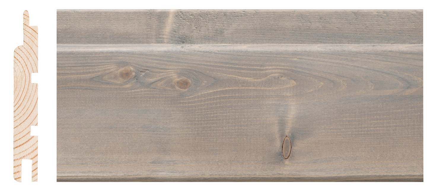 Saunapaneeli Cello 14x95x2250 STP TK saunasuojattu harmaa