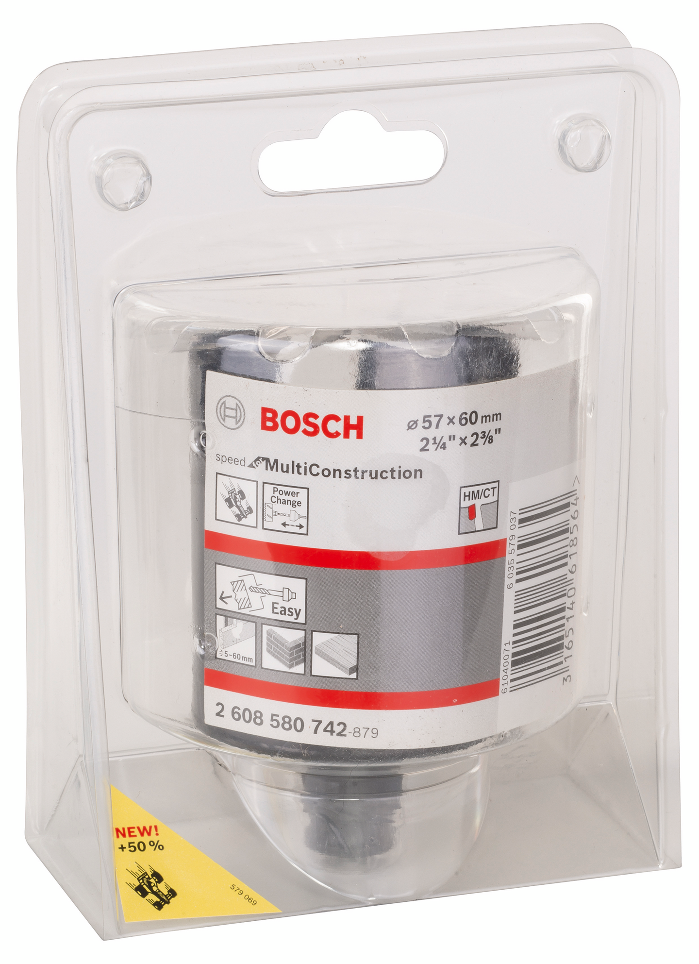 Reikäsaha Bosch Speed Multi Construction 57mm
