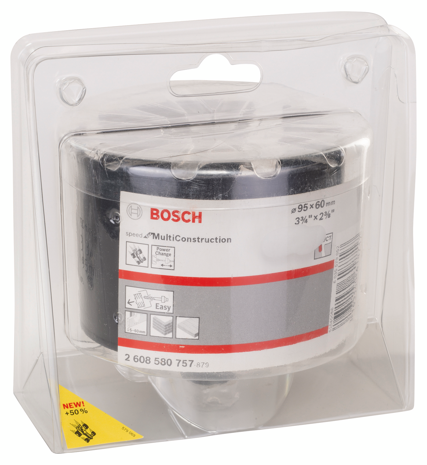 Reikäsaha Bosch Speed Multi Construction 95mm