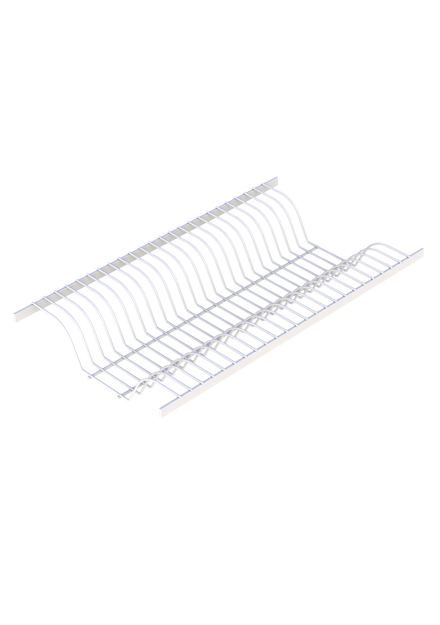 Lautashylly LM 91A 863mm valkoinen