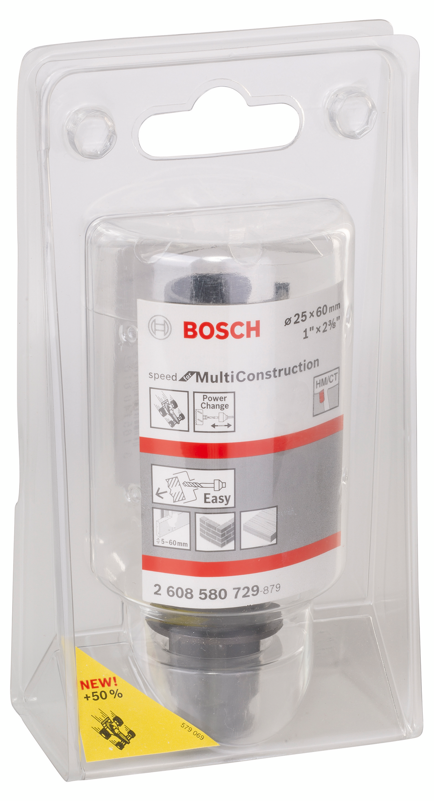 Reikäsaha Bosch Speed Multi Construction 25mm