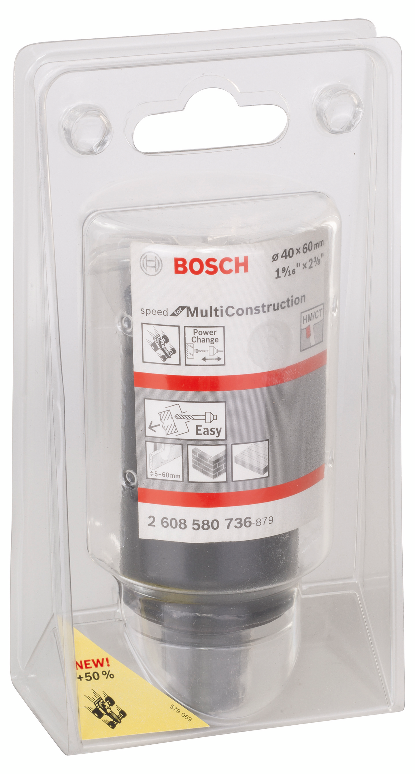 Reikäsaha Bosch Speed Multi Construction 40mm