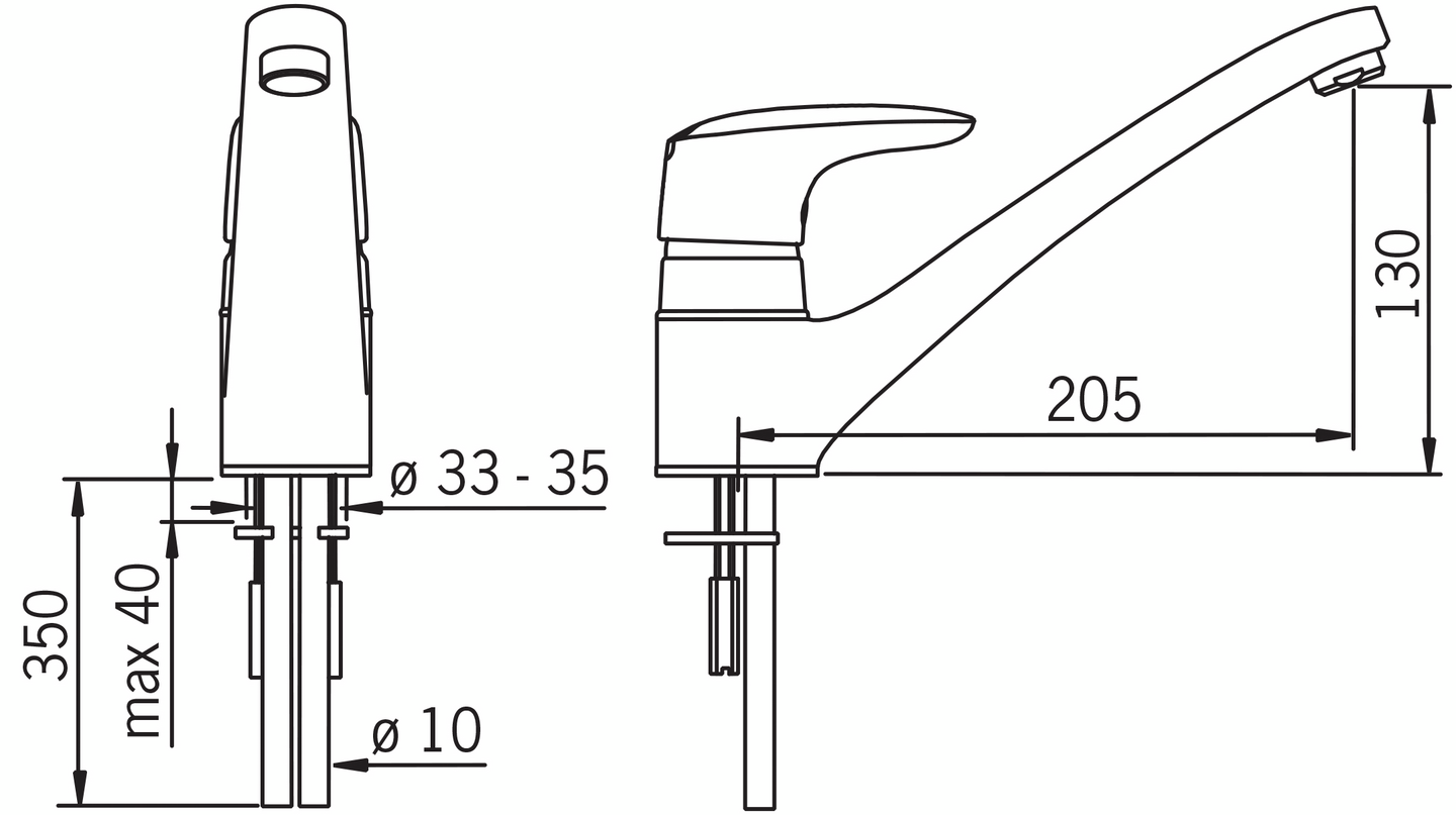 Keittiöhana Oras Vega 1820