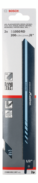 TIGERSÅGBLAD S1050RD ENDUR 2ST FÖR GJUTJÄRN BOSCH