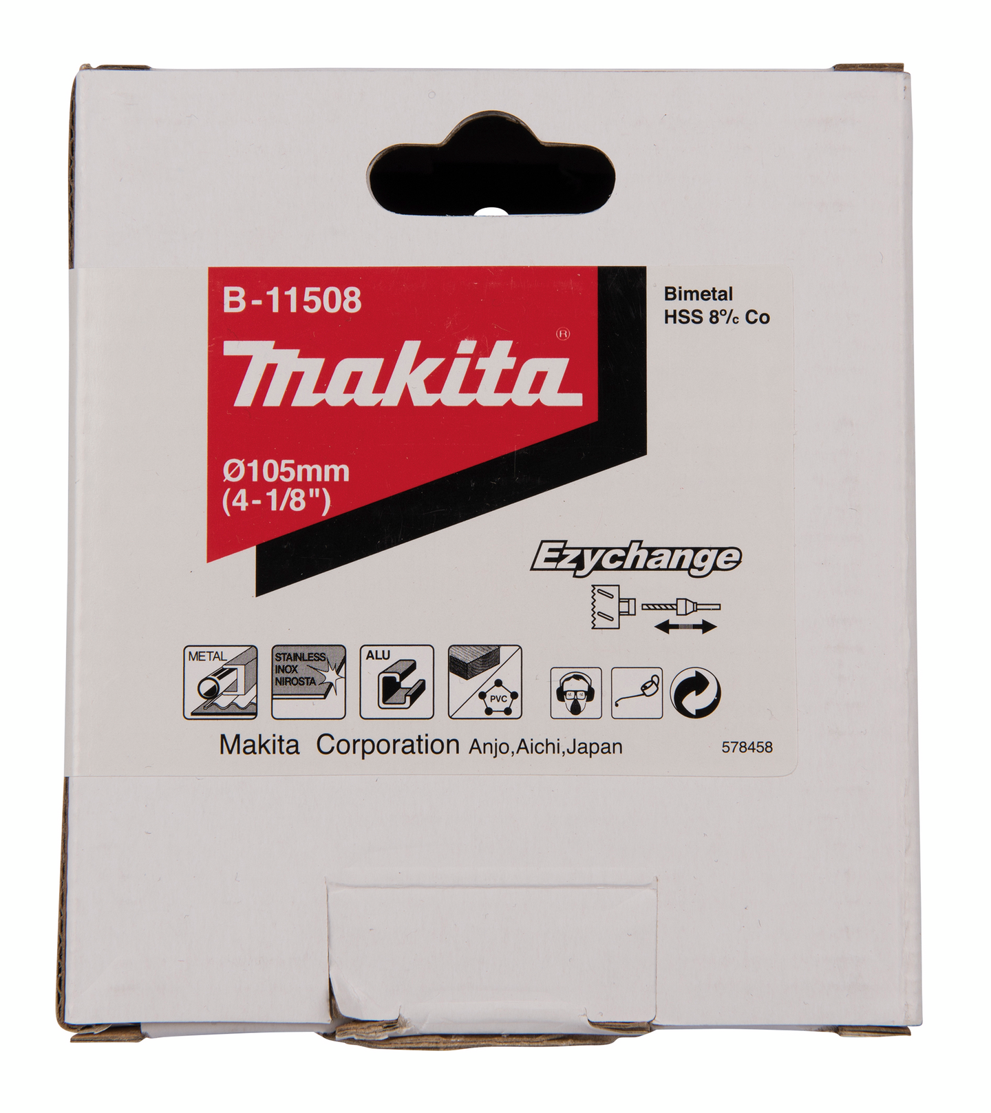 Reikäsaha Makita Ezychange 105mm bimetalli