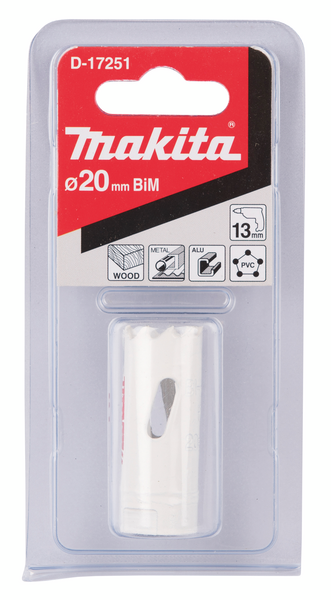 Reikäsaha Makita 20mm bimetalli
