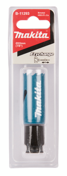 Reikäsaha Makita Ezychange 22mm bimetalli