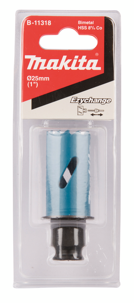 Reikäsaha Makita Ezychange 25mm bimetalli