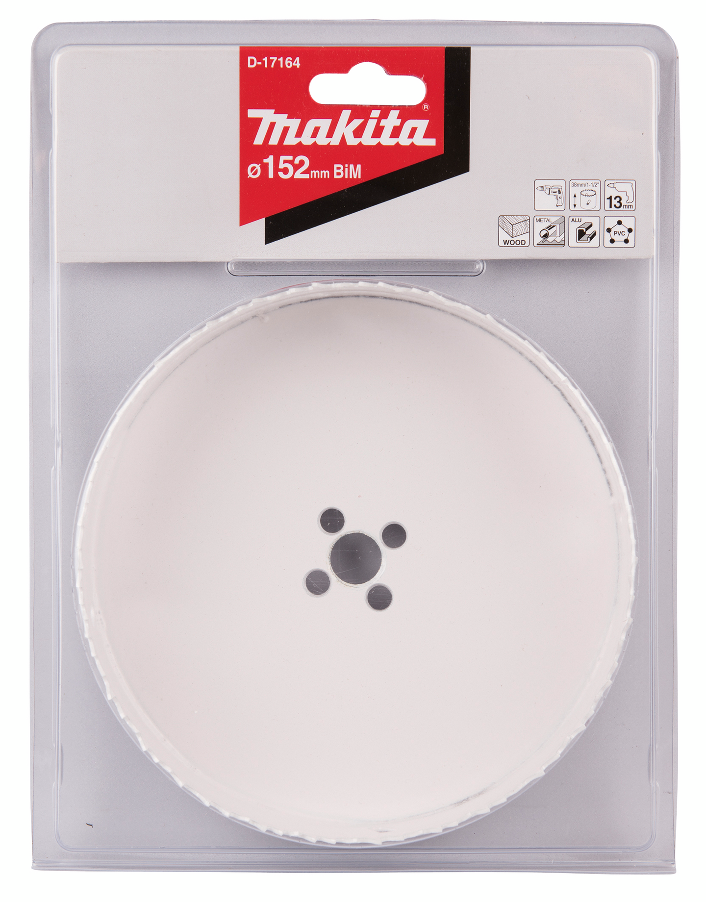 Reikäsaha Makita 152mm bimetalli