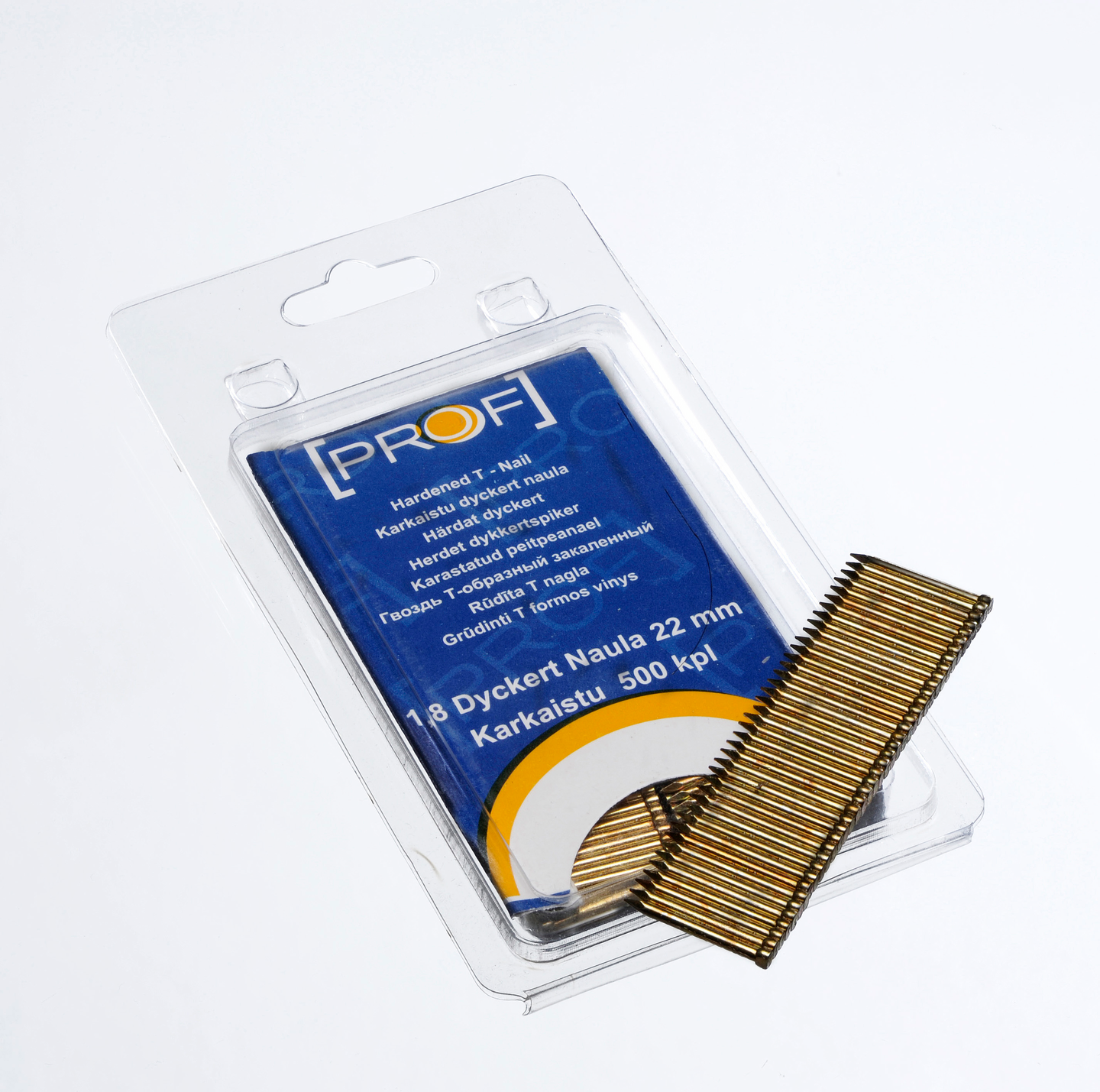 Viimeistelynaula PROF karkaistu 22mm 500kpl