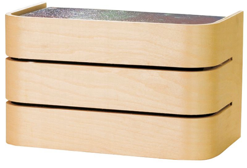 Saunavalaisin Ketonen pieni Raita E27 60W koivu