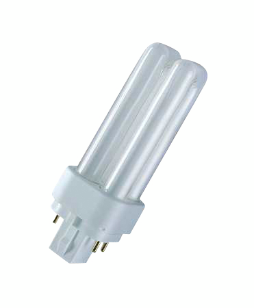 Loistelamppu Osram Dulux D/E 10W/827 G24Q-1 FS