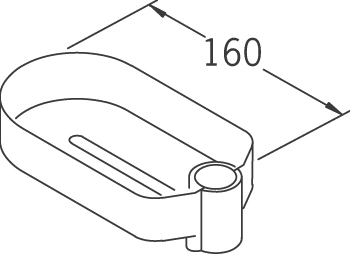 Saippuakuppi Oras Sensiva 253003