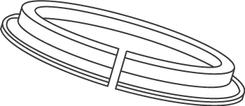 Laakerirengas Oras 10 kpl hanavaraosa 159423