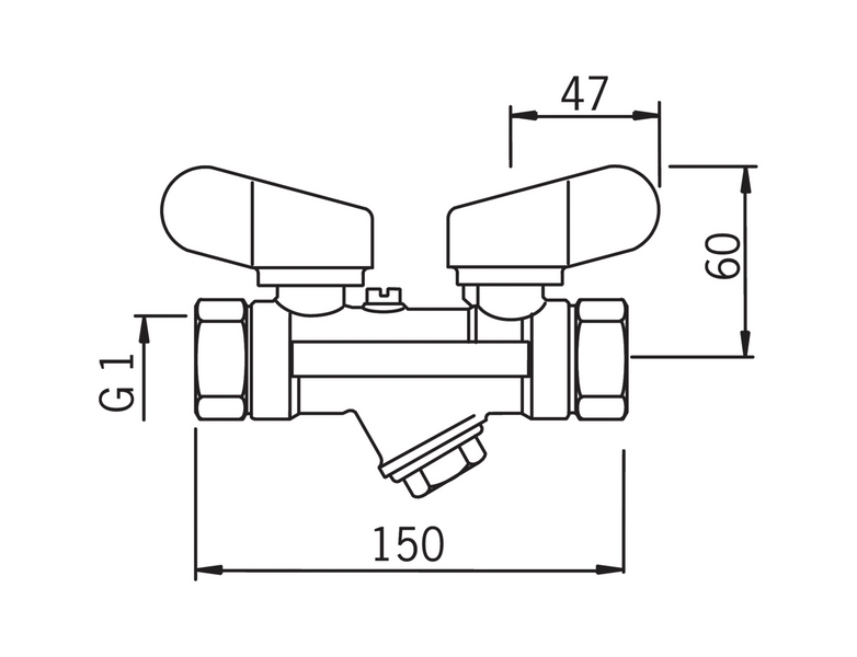 Täyttöventtiili Oras Osytax ns25 416025